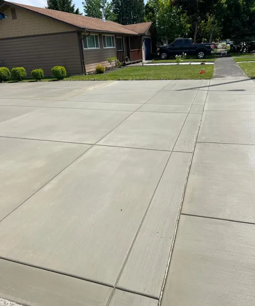 Broom Finish Driveway And City Sidewalk Replacement in Enumclaw 